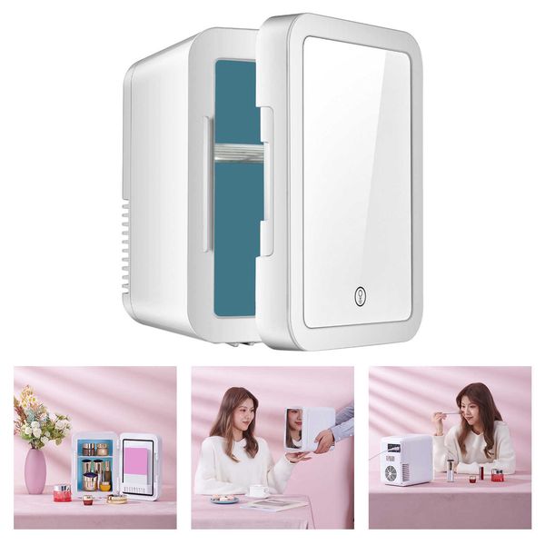5l mini car fridge makeup storage mirrored refrigerator electric er 12v camping travel for rv boat summer outdoor r230225
5l mini car fridge makeup storage mirrored refrigerator electric er 12v camping travel for rv boat summer outdoor r230225
