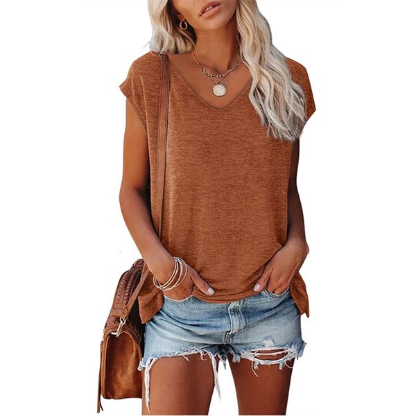women's tshirt t shirt solid v neck short sleeve summer tees loose female casual tshirts for 230225, White
women's tshirt t shirt solid v neck short sleeve summer tees loose female casual tshirts for 230225, White
