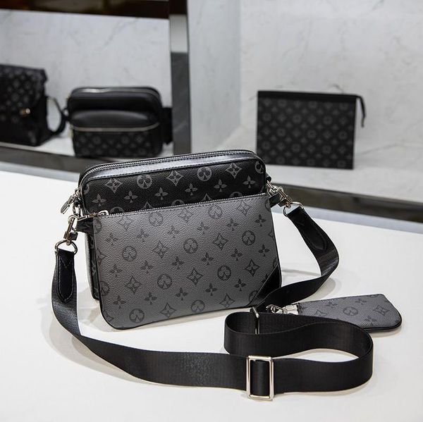 classic leather 3-pcs evening bag cross body wallets leather patchwork new men women handbag shoulder bags designer handbags fashion bag wal
classic leather 3-pcs evening bag cross body wallets leather patchwork new men women handbag shoulder bags designer handbags fashion bag wal