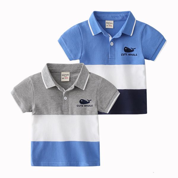 t shirts cute whale boys polo tshirt summer cotton formal toddler graphic tees children s quality shirt kids clothes 230224, Blue
t shirts cute whale boys polo tshirt summer cotton formal toddler graphic tees children s quality shirt kids clothes 230224, Blue