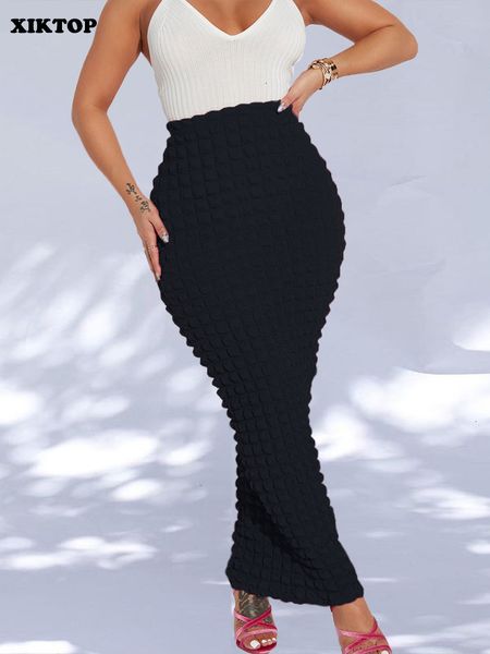 skirts xikconcise skirt women 2023 slim fashion solid office lady maxi bodycon casual allmatching streetwear 230225, Black
skirts xikconcise skirt women 2023 slim fashion solid office lady maxi bodycon casual allmatching streetwear 230225, Black