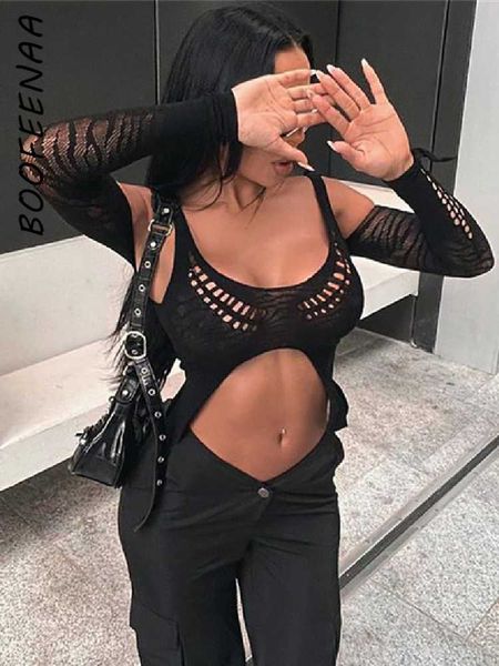boofeenaa black mesh hollow out crop streetwear y2k revealing for club see through t-shirts 2 piece set c87-cb13 0225, White
boofeenaa black mesh hollow out crop streetwear y2k revealing for club see through t-shirts 2 piece set c87-cb13 0225, White