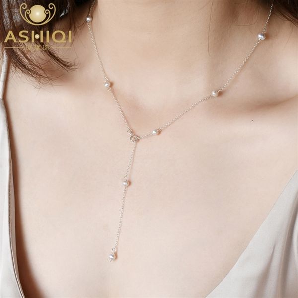 chokers ashiqi real 925 sterling silver chain on the necklace for women mini natural freshwater pearls jewelry gifts for the year 230224, Golden;silver
chokers ashiqi real 925 sterling silver chain on the necklace for women mini natural freshwater pearls jewelry gifts for the year 230224, Golden;silver