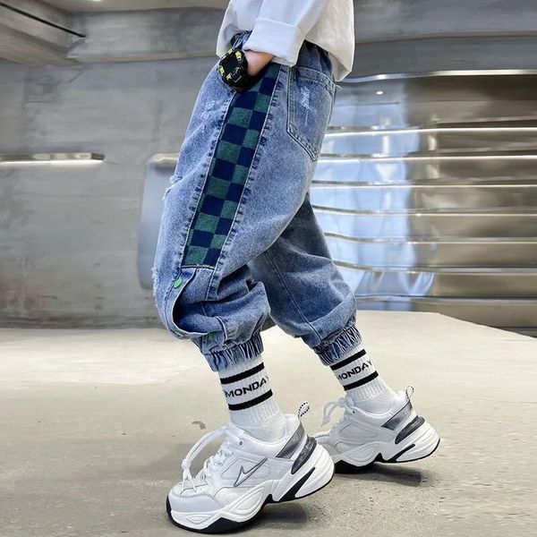 jeans 3 5 8 10 12y kids boys ripped spring and autumn children s loose trousers teenage pants clothes 230224, Blue
jeans 3 5 8 10 12y kids boys ripped spring and autumn children s loose trousers teenage pants clothes 230224, Blue