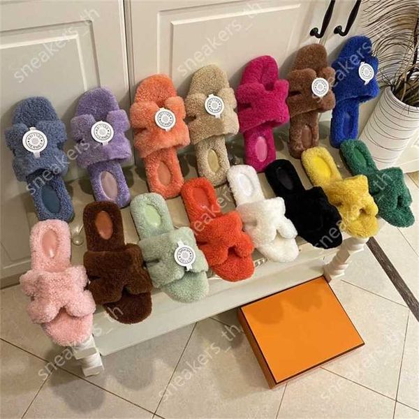 designer oran slippers luxury lamb wool slipper letter h shoes plush autumn winter flat bottom sandal solid color fur fluffy slippers women, Black
designer oran slippers luxury lamb wool slipper letter h shoes plush autumn winter flat bottom sandal solid color fur fluffy slippers women, Black
