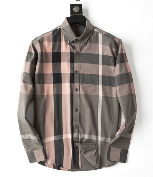 2023 designer men's casual plaid shirt luxury style stitching colorful classic business t-shirt button lapel slim fit quality shirt sum, White;black
2023 designer men's casual plaid shirt luxury style stitching colorful classic business t-shirt button lapel slim fit quality shirt sum, White;black