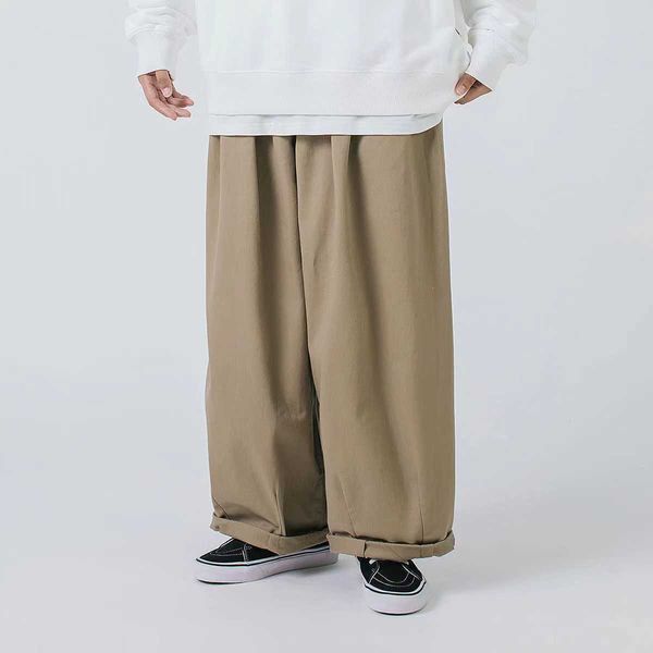 men's pants 2022 men's loose retro fashion trend wide leg pants oversized style casual pants khakiblack color trousers plus size s, Black
men's pants 2022 men's loose retro fashion trend wide leg pants oversized style casual pants khakiblack color trousers plus size s, Black