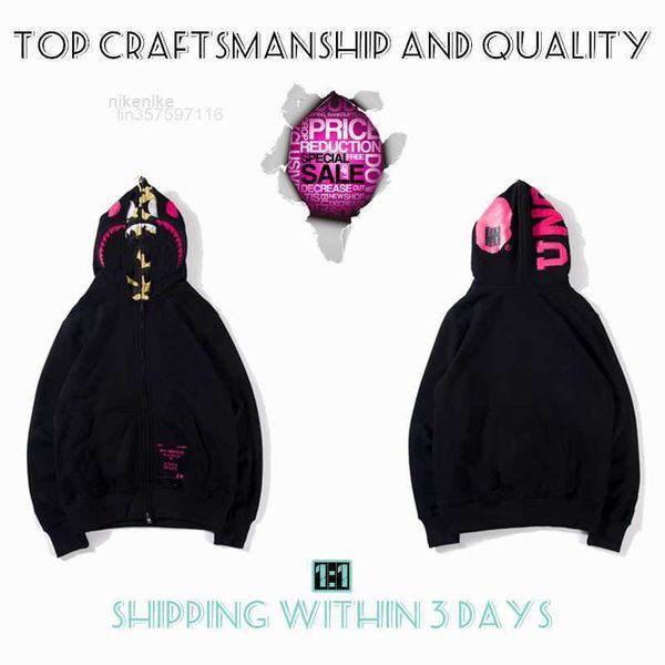 craftsmanship mens hoodies tiger full zip jacket designer men women harajuku stylist shark sweatshirt fashion co-branding camouflage double, Black
craftsmanship mens hoodies tiger full zip jacket designer men women harajuku stylist shark sweatshirt fashion co-branding camouflage double, Black