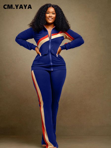 women's two piece pants cm.yaya elegant women pants set and zipper patchwork track matching two 2 piece set female street outfits acti, White
women's two piece pants cm.yaya elegant women pants set and zipper patchwork track matching two 2 piece set female street outfits acti, White