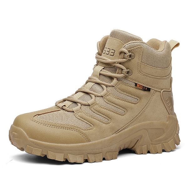 outdoor combat anti-skid tactical boots military boots as training shoes outdoor desert mountaineering high-shoes 031, Black
outdoor combat anti-skid tactical boots military boots as training shoes outdoor desert mountaineering high-shoes 031, Black