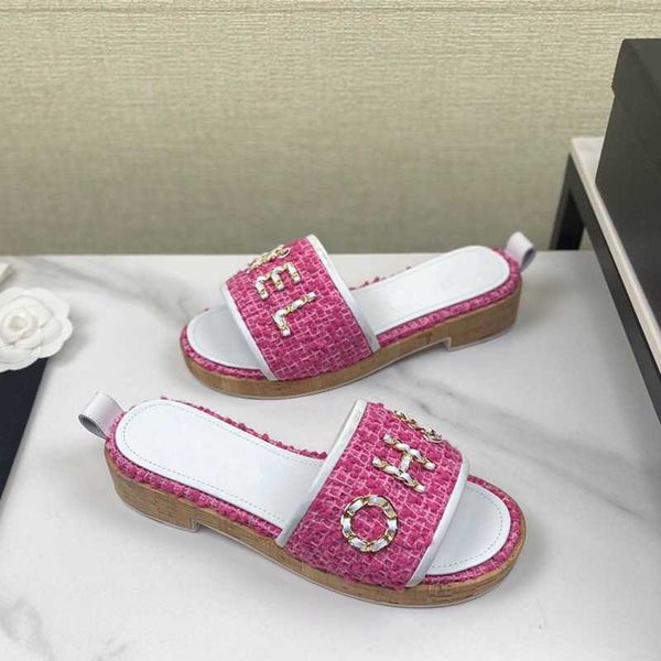 shoes xiaoxiangfeng wooden 2023 new tweed thick bottom slippers wear lazy men's and women's shoes, Black
shoes xiaoxiangfeng wooden 2023 new tweed thick bottom slippers wear lazy men's and women's shoes, Black