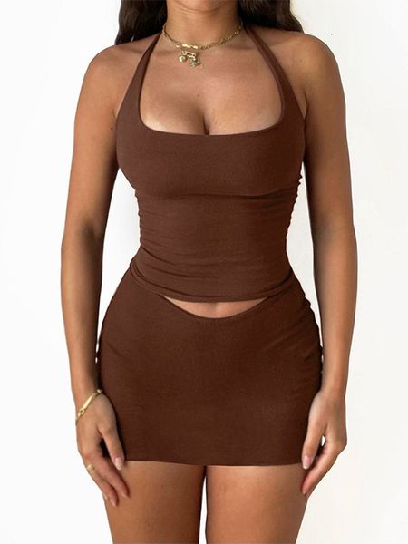 skirts ladies club wear y2k clothes 2 piece sleeveless backless lace up halter crop bodycon mini skirt women sporty streetwear 230225, Black
skirts ladies club wear y2k clothes 2 piece sleeveless backless lace up halter crop bodycon mini skirt women sporty streetwear 230225, Black