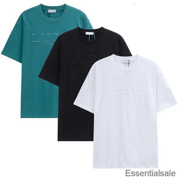 mens t-shirts sweatshirts designers lanvins fashion trend classic letter printed tees womens high street cotton clothes casual t shirts ejt, White;black
mens t-shirts sweatshirts designers lanvins fashion trend classic letter printed tees womens high street cotton clothes casual t shirts ejt, White;black