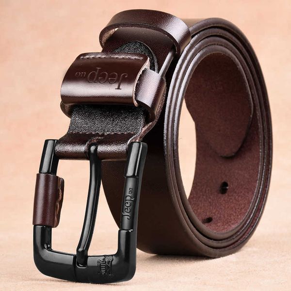 belts men causal genuine leather belt men new fashion simple classic vintage style pin buckle male belt 90-125cm l230225, Black;brown
belts men causal genuine leather belt men new fashion simple classic vintage style pin buckle male belt 90-125cm l230225, Black;brown
