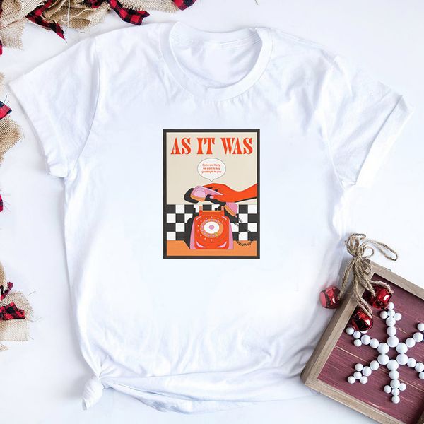 women's tshirt as it was harrys house album hs men women graphic s short sleeve summer gift for fan 230225, White
women's tshirt as it was harrys house album hs men women graphic s short sleeve summer gift for fan 230225, White