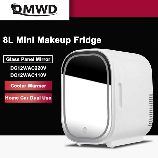 8l mini makeup fridge portable cosmetic refrigerator compact glass panel led light cooler warmer er for home car dual use r230225
8l mini makeup fridge portable cosmetic refrigerator compact glass panel led light cooler warmer er for home car dual use r230225