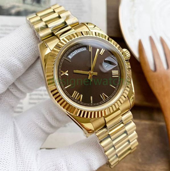 mens watch classic luxury designer automatic movement mechanical watch 41mm 904l ceramic ring stainless steel watch band exquisite couples w, Slivery;brown
mens watch classic luxury designer automatic movement mechanical watch 41mm 904l ceramic ring stainless steel watch band exquisite couples w, Slivery;brown