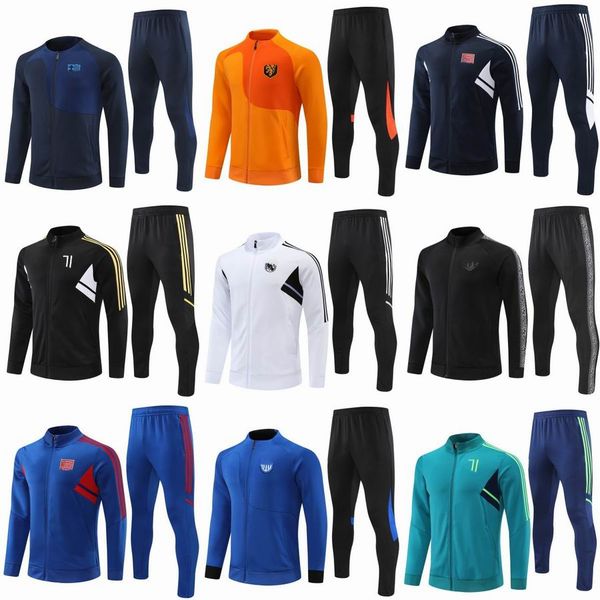22/23 full pull jacket suits soccer tracksuits sets blue black mens kids kits jackets white uniforms red 2023 sports suit training football
22/23 full pull jacket suits soccer tracksuits sets blue black mens kids kits jackets white uniforms red 2023 sports suit training football