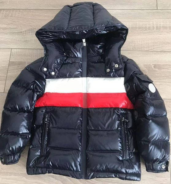 designer maya boys girls down jackets french brand kids parka embroidered badge warm parkas, Black;brown
designer maya boys girls down jackets french brand kids parka embroidered badge warm parkas, Black;brown