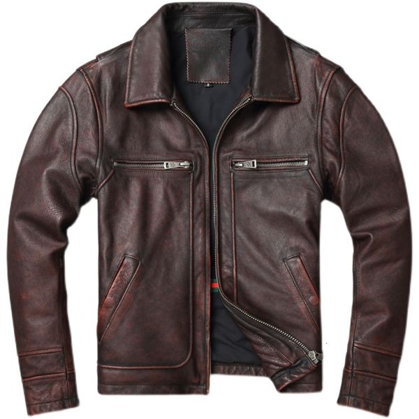 men's jackets men cowhide coat vintage men leather jacket genuine leather clothes men's winter jacket motorcycle biker jackets 230, Black;brown
men's jackets men cowhide coat vintage men leather jacket genuine leather clothes men's winter jacket motorcycle biker jackets 230, Black;brown