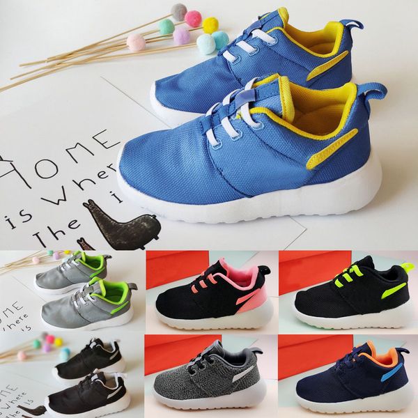 london run children running shoes roshes girls boys breathable air sneakers youth kid size 26-35, Black
london run children running shoes roshes girls boys breathable air sneakers youth kid size 26-35, Black