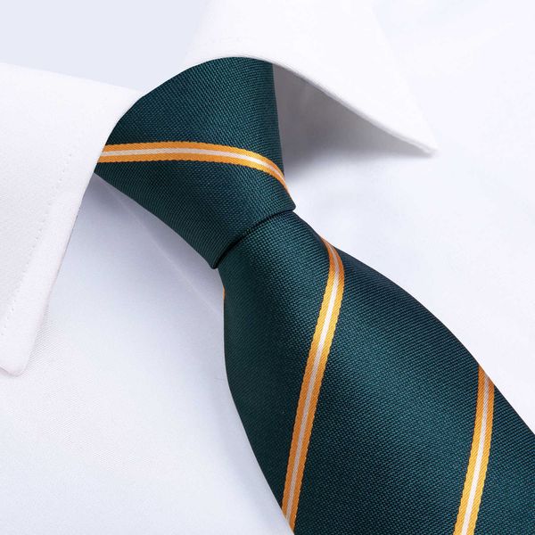 

neck ties new green gold striped men's silk ties 8cm business wedding party necktie pocket square cufflinks men gift gravatas dibangu, Blue;purple