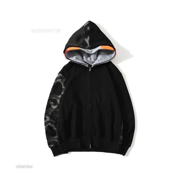 crafted tiger mens hoodies designer men women shark full zip hoodie jacket color grid harajuku sweatshirt fashion co-branding luminous camou, Black
crafted tiger mens hoodies designer men women shark full zip hoodie jacket color grid harajuku sweatshirt fashion co-branding luminous camou, Black
