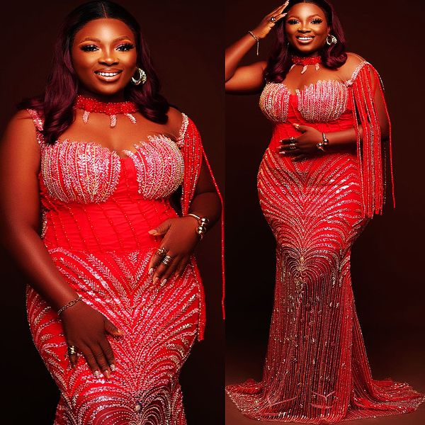 2023 arabic aso ebi red mermaid prom dresses sequined lace beaded evening foraml party second reception birthday engagement gowns derss zj66, Black
2023 arabic aso ebi red mermaid prom dresses sequined lace beaded evening foraml party second reception birthday engagement gowns derss zj66, Black