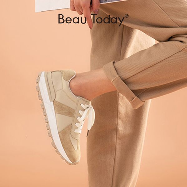 dress shoes beautoday casual sneakers women suede leather patchwork mixed colors lace-up round toe platform shoes lady flats handmade 29130, Black
dress shoes beautoday casual sneakers women suede leather patchwork mixed colors lace-up round toe platform shoes lady flats handmade 29130, Black
