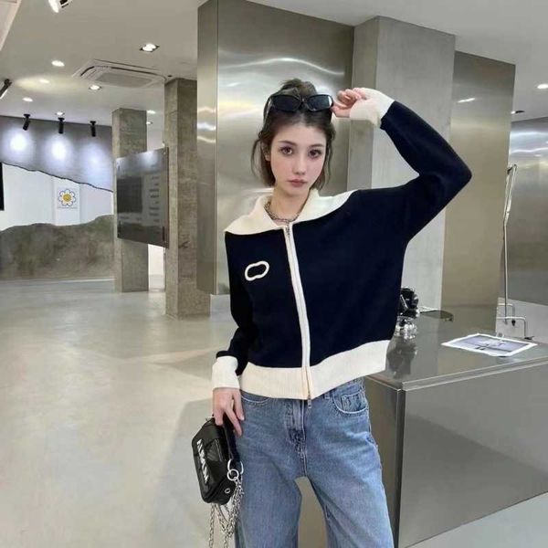 women's knits & tees hh2022 autumn and winter new simple casual color blocking loose zipper long sleeve knitted cardigan, White
women's knits & tees hh2022 autumn and winter new simple casual color blocking loose zipper long sleeve knitted cardigan, White