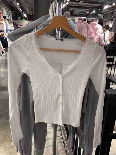 chic floral hollow out lace t-shirts women 2022 autumn solid round neck long sleeve slim t-shirt female sweet chic y2k crop 0225, White
chic floral hollow out lace t-shirts women 2022 autumn solid round neck long sleeve slim t-shirt female sweet chic y2k crop 0225, White