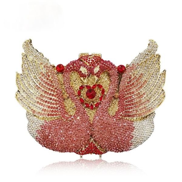 evening bags swan purse hollow out diamond luxury designer women wedding lady toiletry shoulder colorful crystal wallet 230224
evening bags swan purse hollow out diamond luxury designer women wedding lady toiletry shoulder colorful crystal wallet 230224