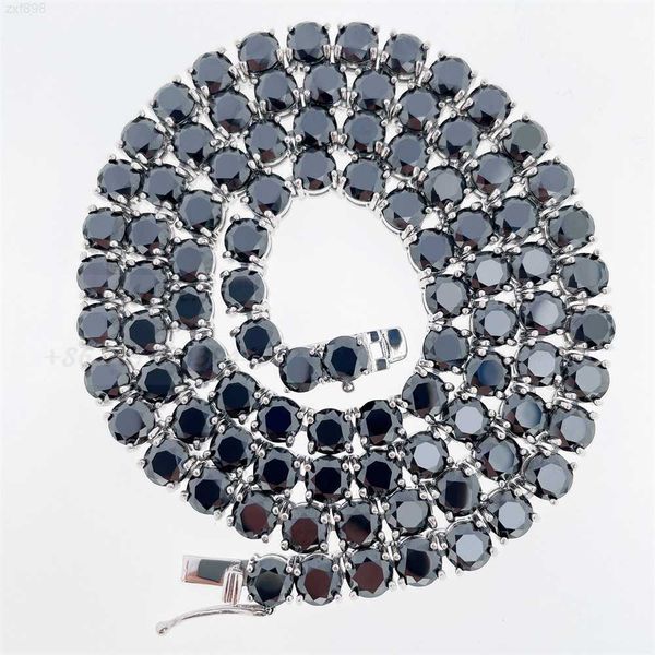 wholesale black cz tennis necklace iced out cubic zirconia diamond stainless steel tennis chain factory price, Silver
wholesale black cz tennis necklace iced out cubic zirconia diamond stainless steel tennis chain factory price, Silver