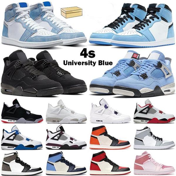 basketball shoes men women 4s university blue 4 white oreo black cat 1s high og hyper royal dark mocha unc mens sports sneakers242c
basketball shoes men women 4s university blue 4 white oreo black cat 1s high og hyper royal dark mocha unc mens sports sneakers242c
