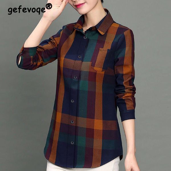 women's blouses shirts office lady work commute lattice print blouses casual shirts women's spring autumn lapel chic cardigan shi, White
women's blouses shirts office lady work commute lattice print blouses casual shirts women's spring autumn lapel chic cardigan shi, White