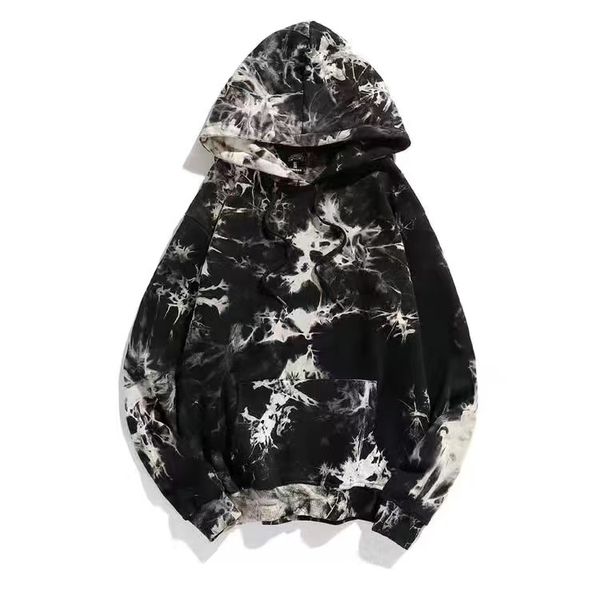 2023 designer hooded tie-dye hoodie pure cotton knitted shirt mens womens sweatshirts loose hoodie couple clothing, Black
2023 designer hooded tie-dye hoodie pure cotton knitted shirt mens womens sweatshirts loose hoodie couple clothing, Black