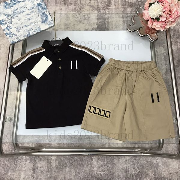 clothing sets 2023 deisgner boys polo t shirts summer cotton lapel t-shrits cargo shorts end children kids tracksuits 100-160cm, White
clothing sets 2023 deisgner boys polo t shirts summer cotton lapel t-shrits cargo shorts end children kids tracksuits 100-160cm, White
