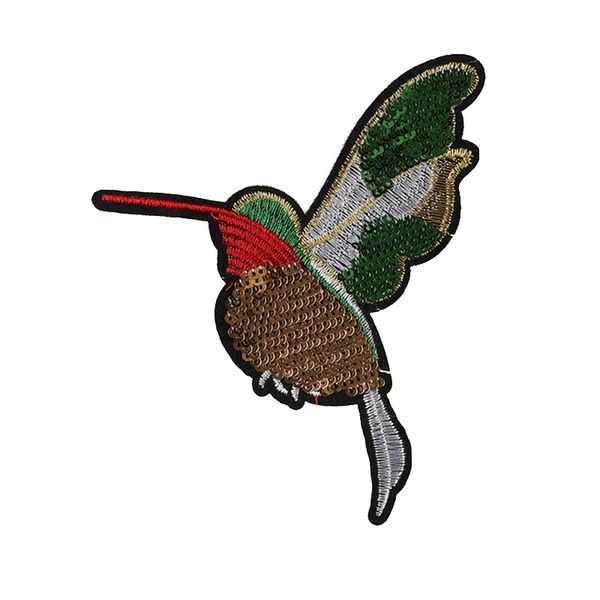 notions embroidered iron on patches for clothing sequin bird sew on patch cute decoration badge appliques clothes dress hat jeans sewing app, Black
notions embroidered iron on patches for clothing sequin bird sew on patch cute decoration badge appliques clothes dress hat jeans sewing app, Black