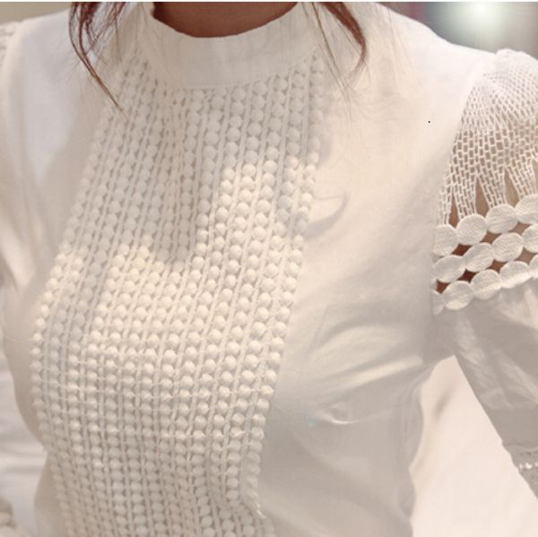 women's blouses shirts summer women blouses slim bottoming long-sleeved white shirt lace hook flower hollow casual shirts blouse 230225
women's blouses shirts summer women blouses slim bottoming long-sleeved white shirt lace hook flower hollow casual shirts blouse 230225