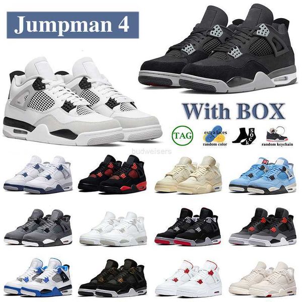 4s men women basketball shoes with box 4 black cat university blue white oreo motorsports fire red infrared white cement sail canvas seafoam
4s men women basketball shoes with box 4 black cat university blue white oreo motorsports fire red infrared white cement sail canvas seafoam