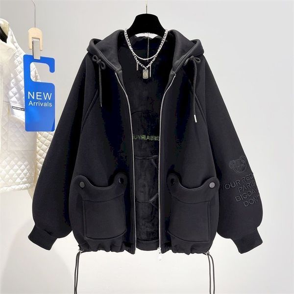 womens hoodies sweatshirts oversized hoodies women black hooded cardigan jacket fashion design plus velvet thick hoodie autumn winter trend
womens hoodies sweatshirts oversized hoodies women black hooded cardigan jacket fashion design plus velvet thick hoodie autumn winter trend