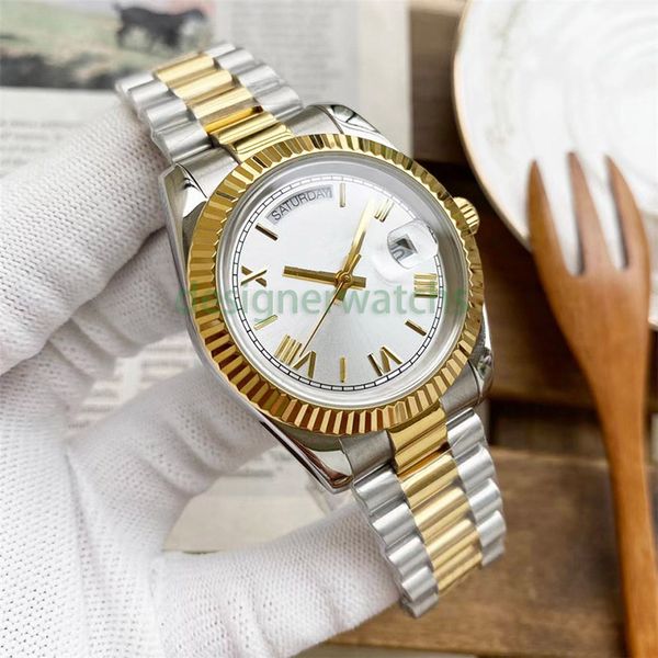 mens watch luxury business designer automatic movement mechanical watch 41mm 904l ceramic ring stainless steel watch band exquisite casual s, Slivery;brown
mens watch luxury business designer automatic movement mechanical watch 41mm 904l ceramic ring stainless steel watch band exquisite casual s, Slivery;brown