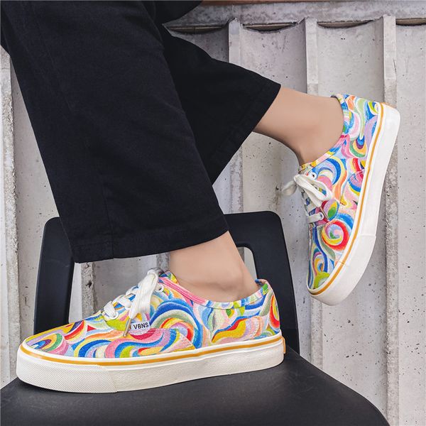 dress shoes men women canvas mix color sneakers couple skate slip on casual flats comfort low-vulcanized walking footwear 230225, Black
dress shoes men women canvas mix color sneakers couple skate slip on casual flats comfort low-vulcanized walking footwear 230225, Black