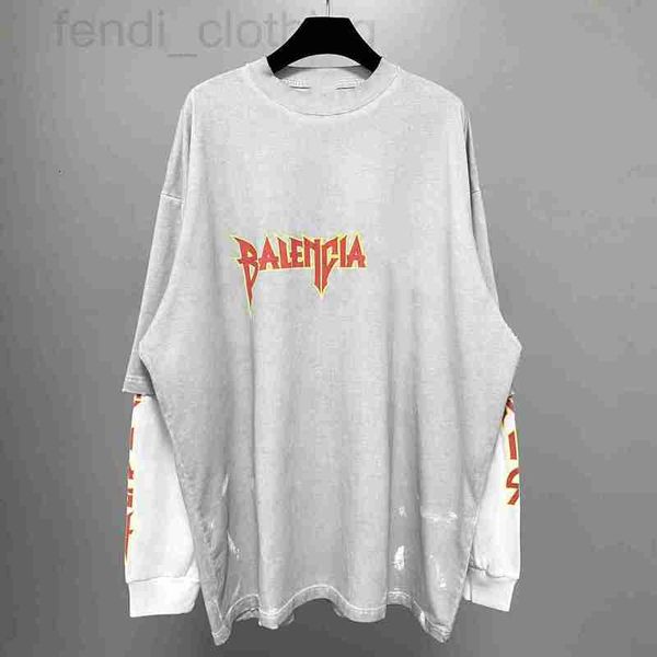 men's t-shirts designer b's metal printing washes away the cracks of band loose and high texture long t sleeves nfgc, White;black
men's t-shirts designer b's metal printing washes away the cracks of band loose and high texture long t sleeves nfgc, White;black