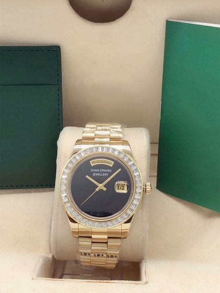 fashion style men's watch automatic mechanical watches diamond bezel designer mens wristwatch full stainless steel strap folding buckle, Slivery;golden
fashion style men's watch automatic mechanical watches diamond bezel designer mens wristwatch full stainless steel strap folding buckle, Slivery;golden
