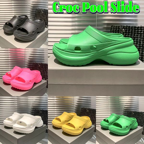 designer sandals women croc pool slides sandal womens slippers croc clog paris slide platform rubber shoes black white green sneakers luxury
designer sandals women croc pool slides sandal womens slippers croc clog paris slide platform rubber shoes black white green sneakers luxury