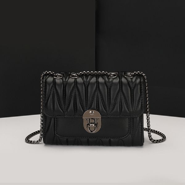 luxury new crossbody designer bag for women luxurys lady handbag plain pleated flap shoulder bags casual design bags
luxury new crossbody designer bag for women luxurys lady handbag plain pleated flap shoulder bags casual design bags