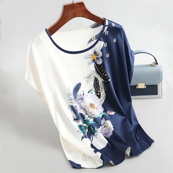 women's blouses shirts women silk satin blouses spring summer floral printing blouse female fashion shirt plus size 230225, White
women's blouses shirts women silk satin blouses spring summer floral printing blouse female fashion shirt plus size 230225, White