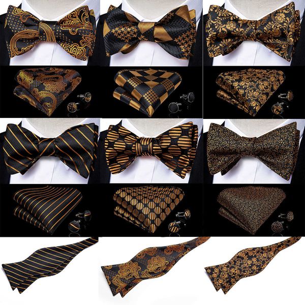 neck ties self tie bow tie handkerchief cufflinks set fashion black gold men's silk butterfly bowknot formal wedding party cravat diban, Blue;purple
neck ties self tie bow tie handkerchief cufflinks set fashion black gold men's silk butterfly bowknot formal wedding party cravat diban, Blue;purple