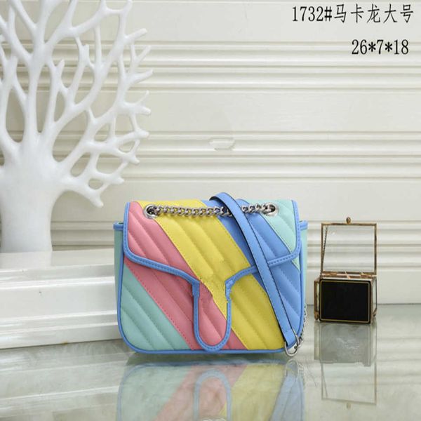 2023 new shoulder bag new women's single shoulder messenger makaron chain cover bag-1732high
2023 new shoulder bag new women's single shoulder messenger makaron chain cover bag-1732high